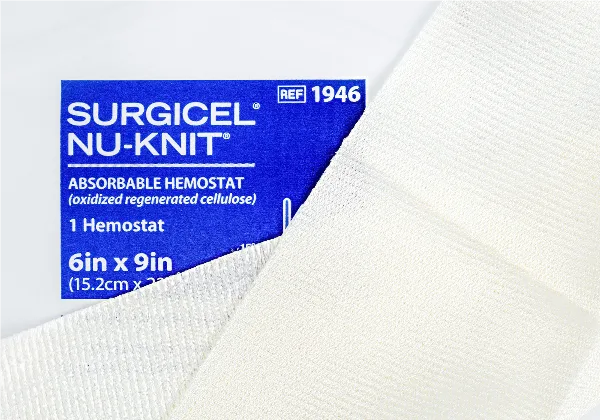 ADJUNCTIVE HEMOSTATS SURGICEL™ NU-KNIT™ Absorbable Hemostat 1943,1946