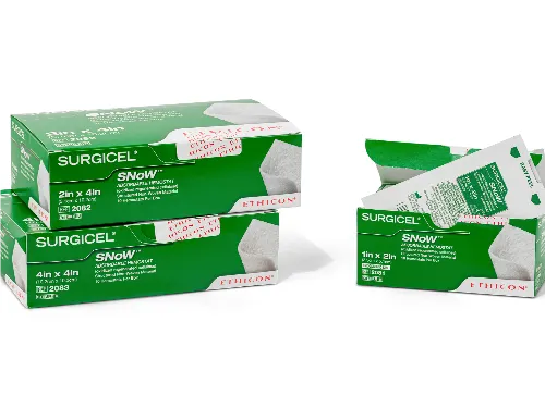 ADJUNCTIVE HEMOSTATS SURGICEL SNoW™ Absorbable Hemostat 2081,2082,2083